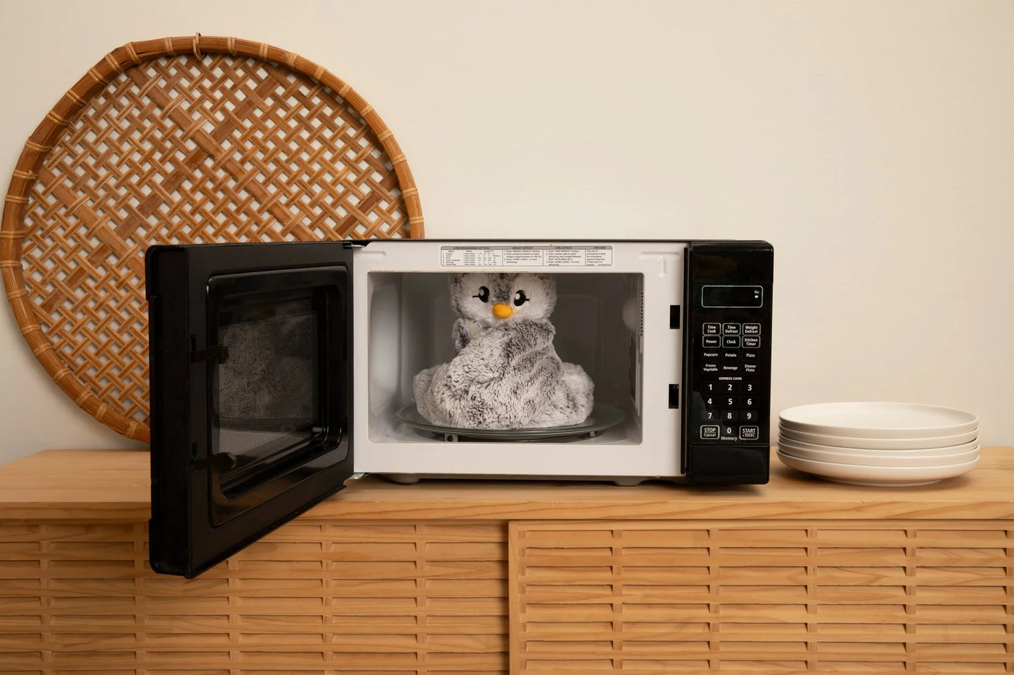 Hugimals peluche con peso Pingüino Pax