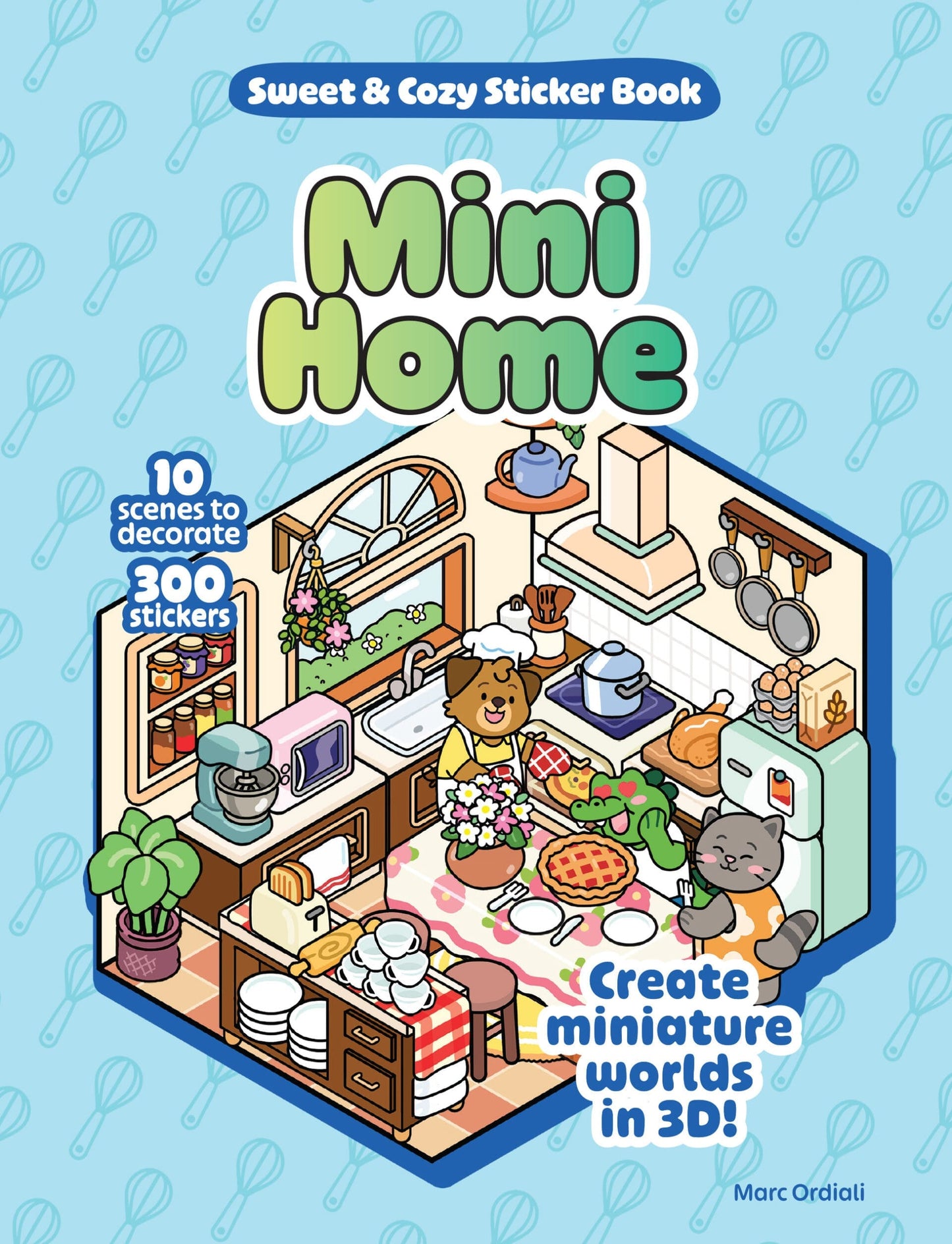 Cuqui & Cozy Pegatinas entrañables Mini casas