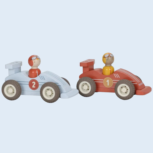 Little Dutch Coches de carreras con retroceso