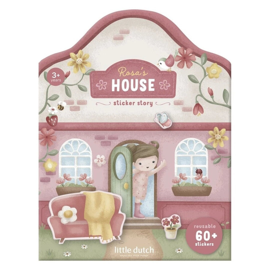 Little Dutch Libro de pegatinas crea tu historia House