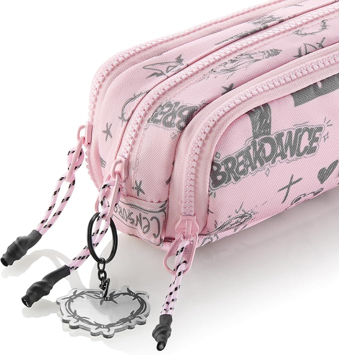 Miquelrius estuche portatodo triple NOT BORING ROSA
