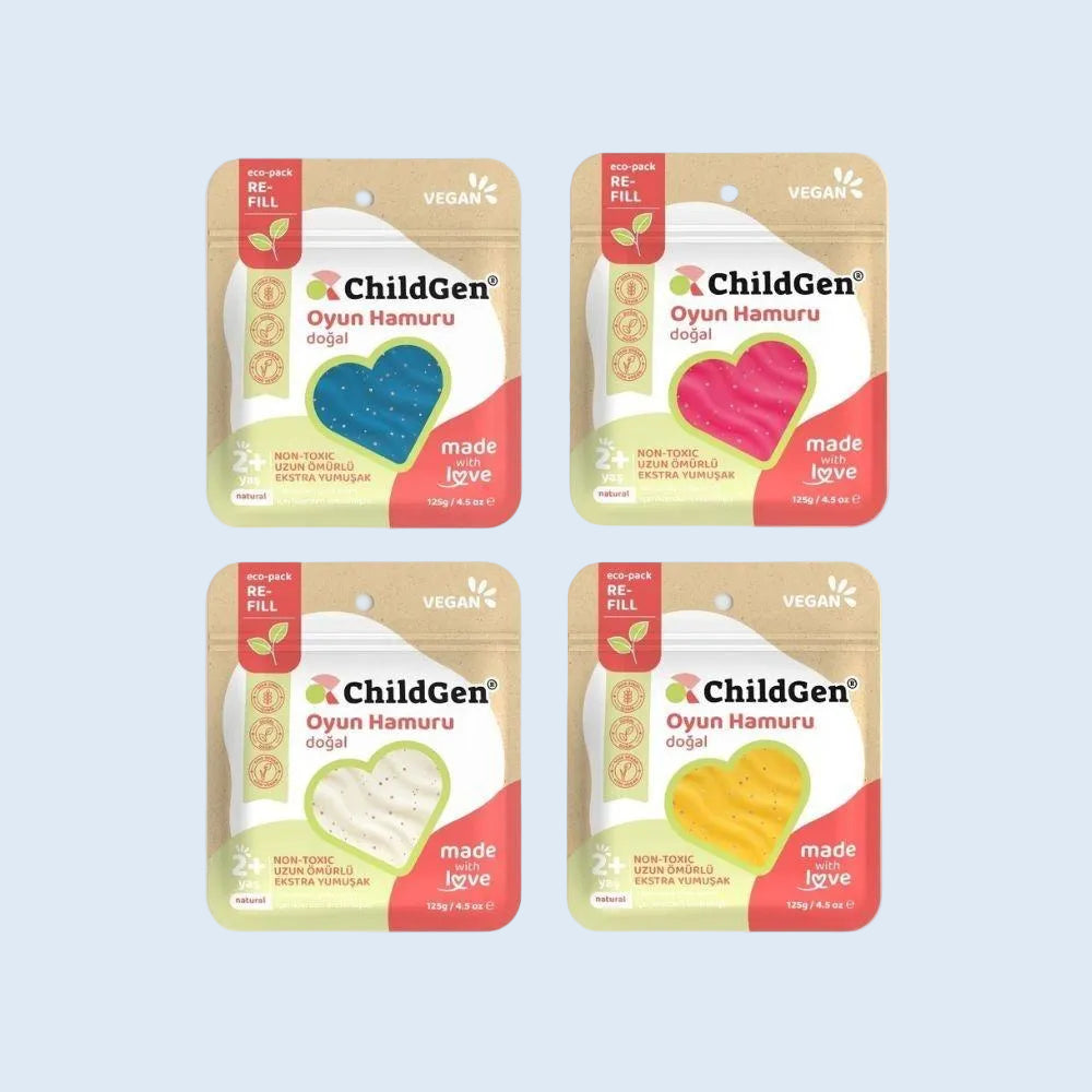 Childgen Plastilina bolsita 125g Glitter