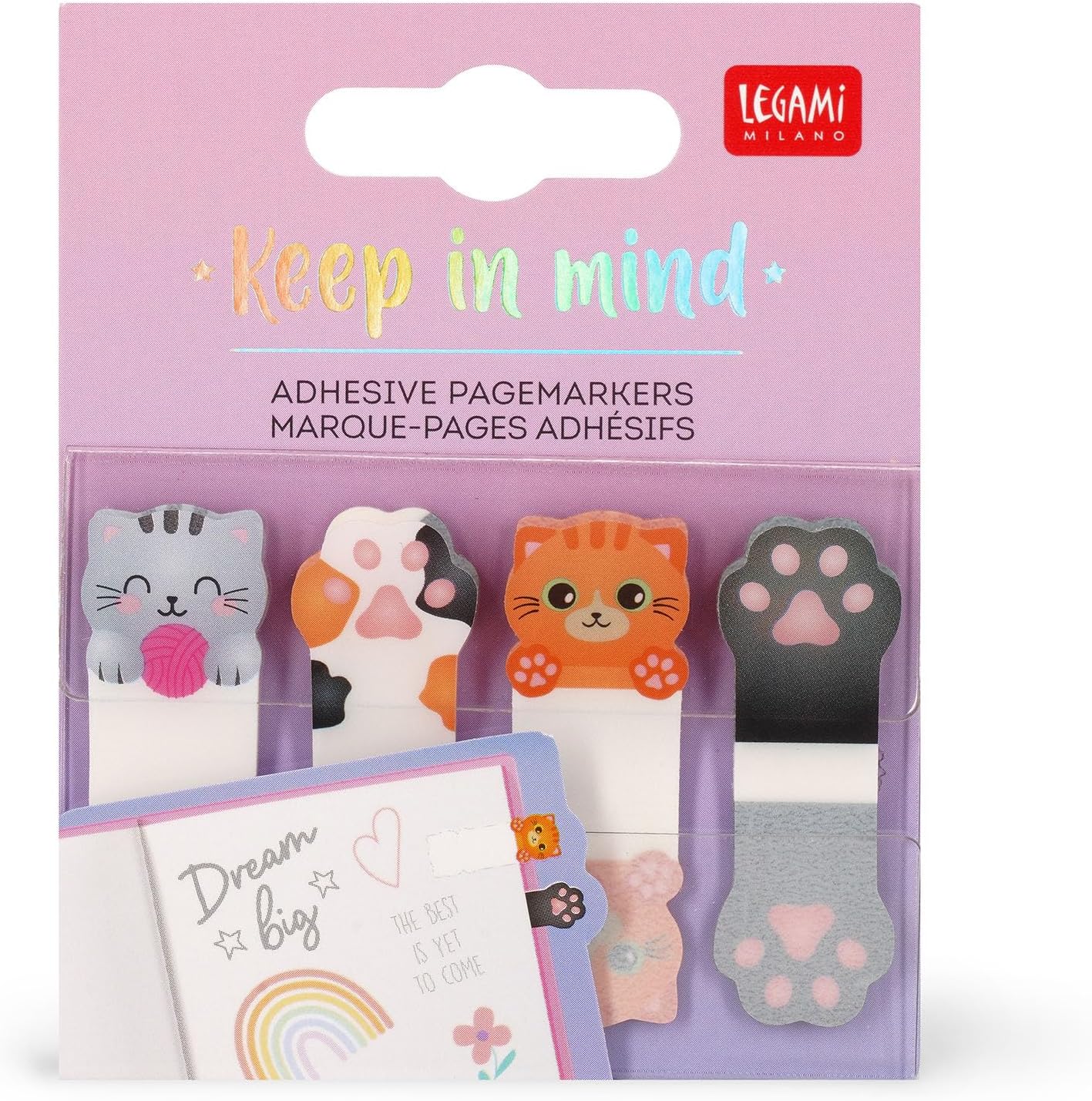 Legami Marcapáginas adhesivos Gatitos
