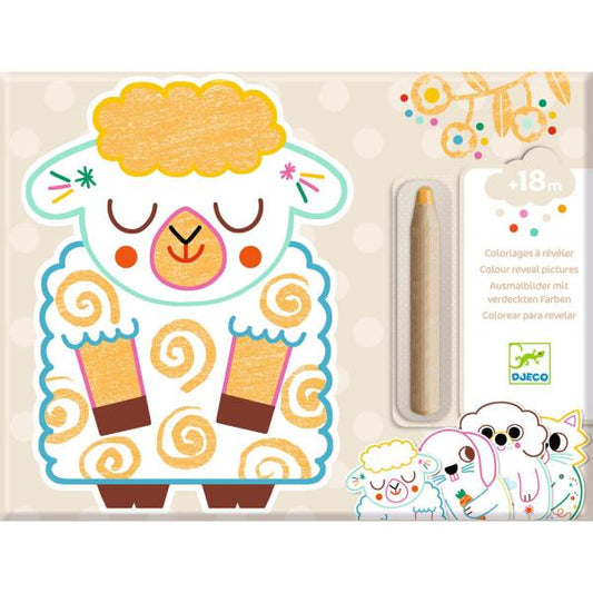 Djeco Baby Colorear Animales domésticos