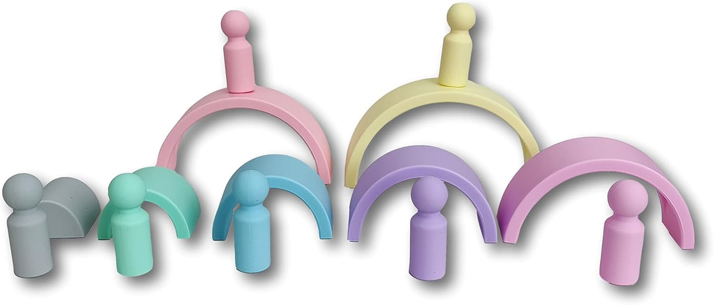 Juegaconmigo Arcoíris Pastel de silicona