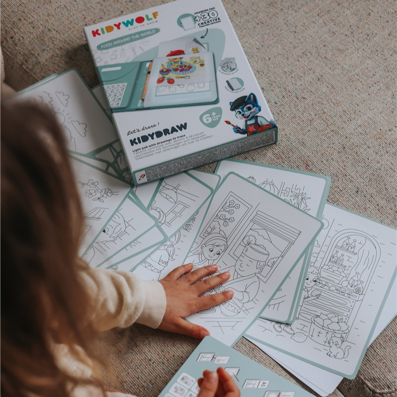 Kidydraw Pad Alimentos