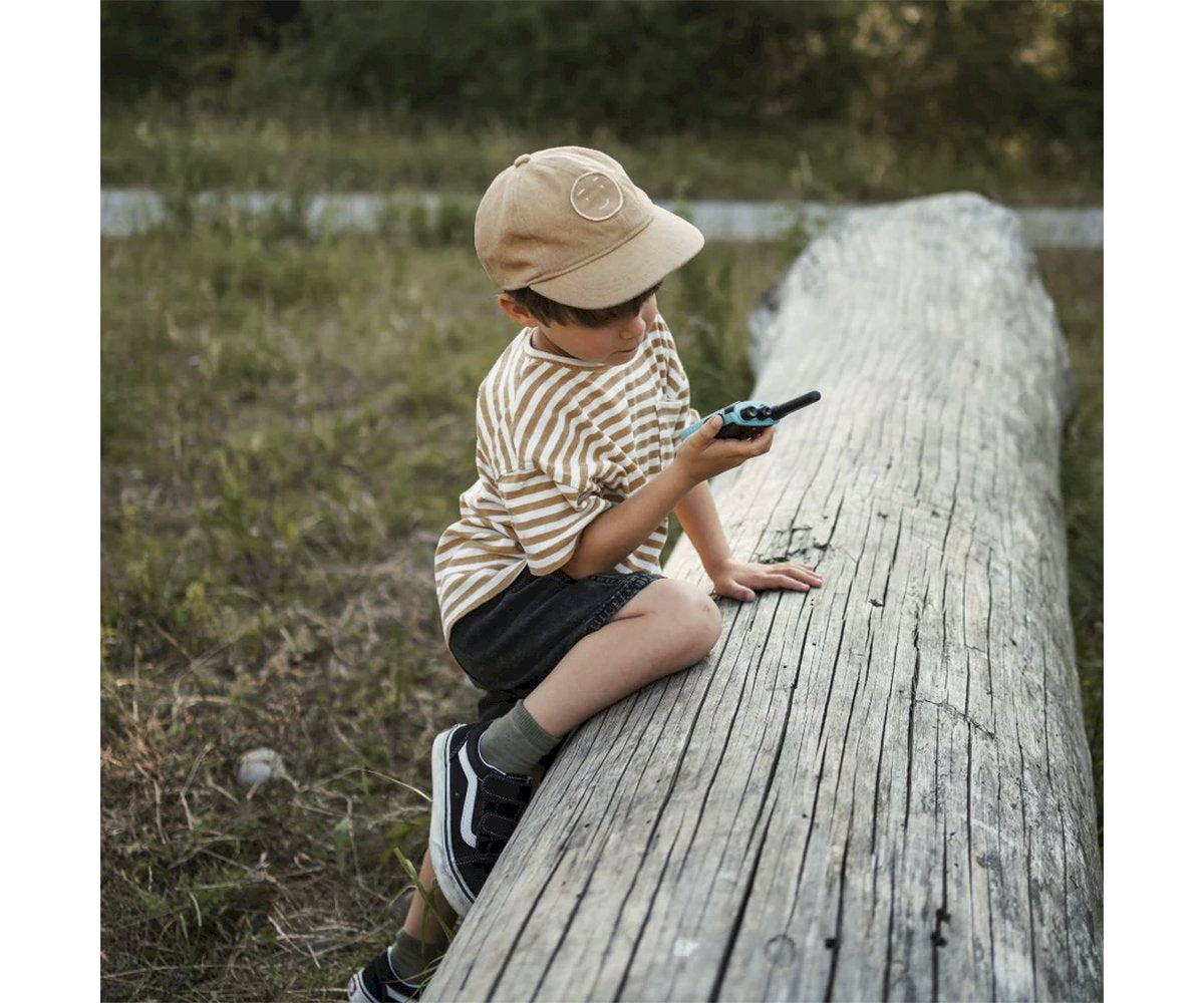 Kidywolf Kidytalk Walkie-Talkie natural y cian