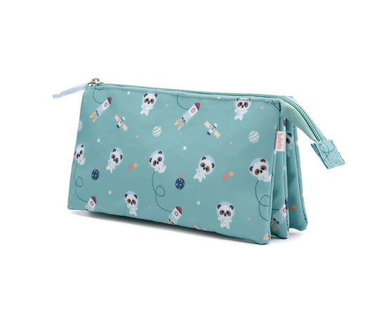 Tutete Estuche portatodo triple Panda space