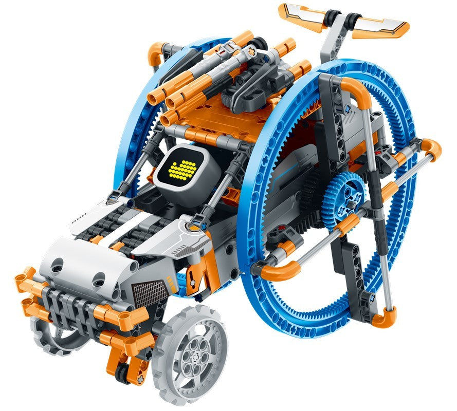 iMMaster Robot Radiocontrol Azul y Naranja 5 en 1 - 746 Piezas
