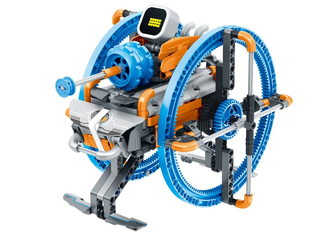 iMMaster Robot Radiocontrol Azul y Naranja 5 en 1 - 746 Piezas