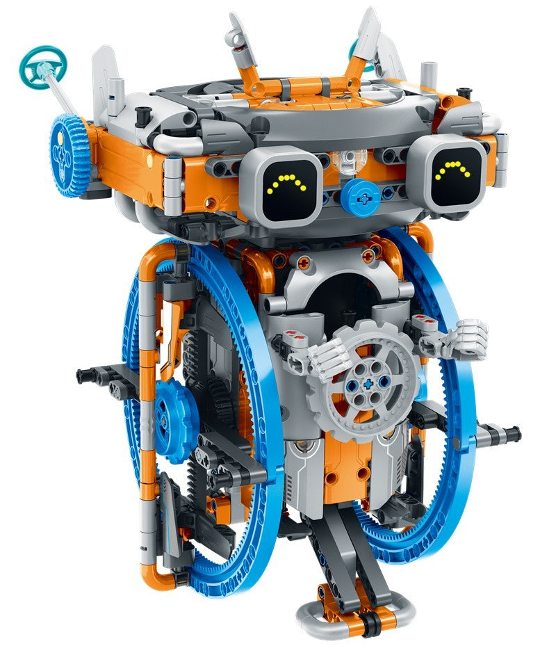 iMMaster Robot Radiocontrol Azul y Naranja 5 en 1 - 746 Piezas