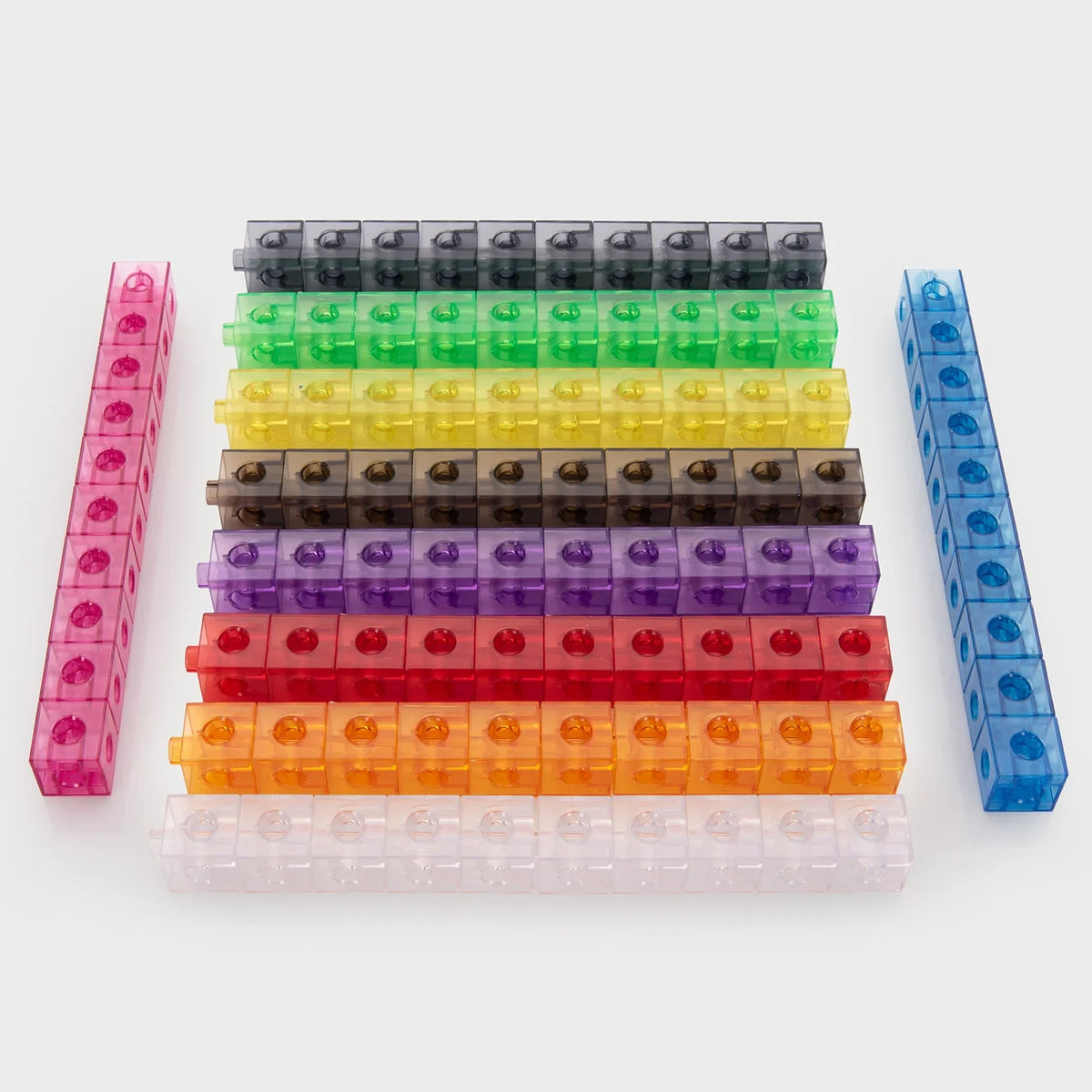 Tickit Cubos encajables translúcidos