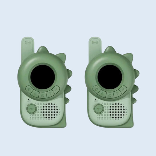 Zoo Family Walkie Talkie Dino Green