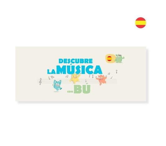 Libro de partituras Descubre la Música con Bú