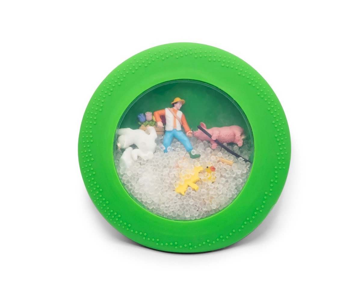 Jellystone Bolsa Sensorial Peekaboo Granja