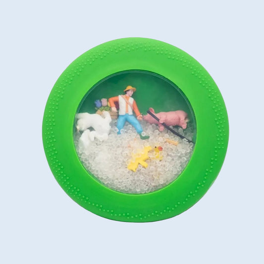Jellystone Bolsa Sensorial Peekaboo Granja