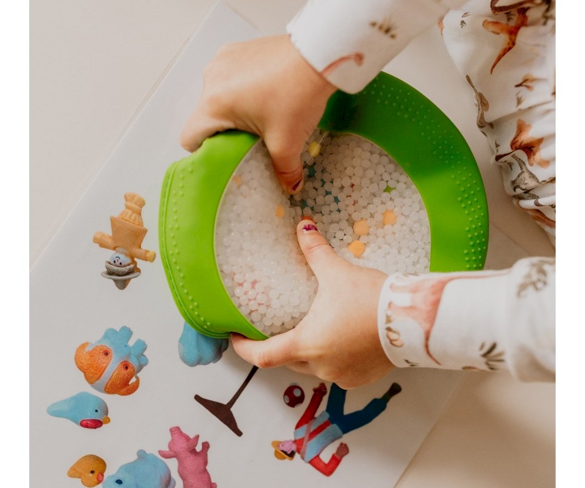 Jellystone Bolsa Sensorial Peekaboo Granja