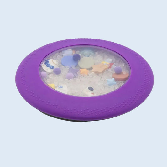 Jellystone Bolsa Sensorial Peekaboo Galaxia
