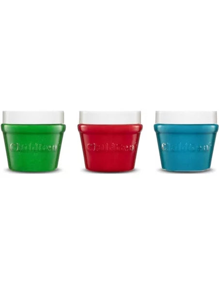 ChildGen Pack 3 Tarros de Plastilina Verde, azul y rojo