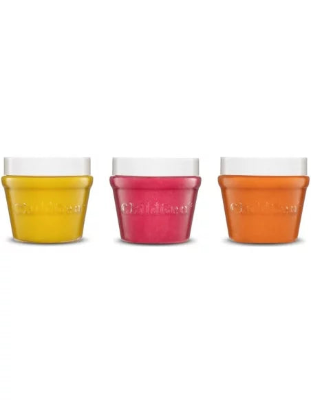 ChildGen Pack 3 Tarros de Plastilina Amarillo, rosa y naranja