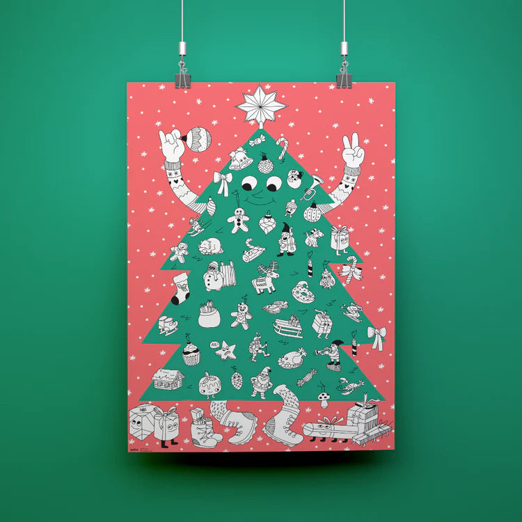 Omy Poster XL Árbol de Navidad