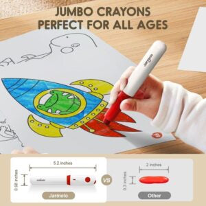 Jar Melo Bolsa 24 Crayones Ultra suaves