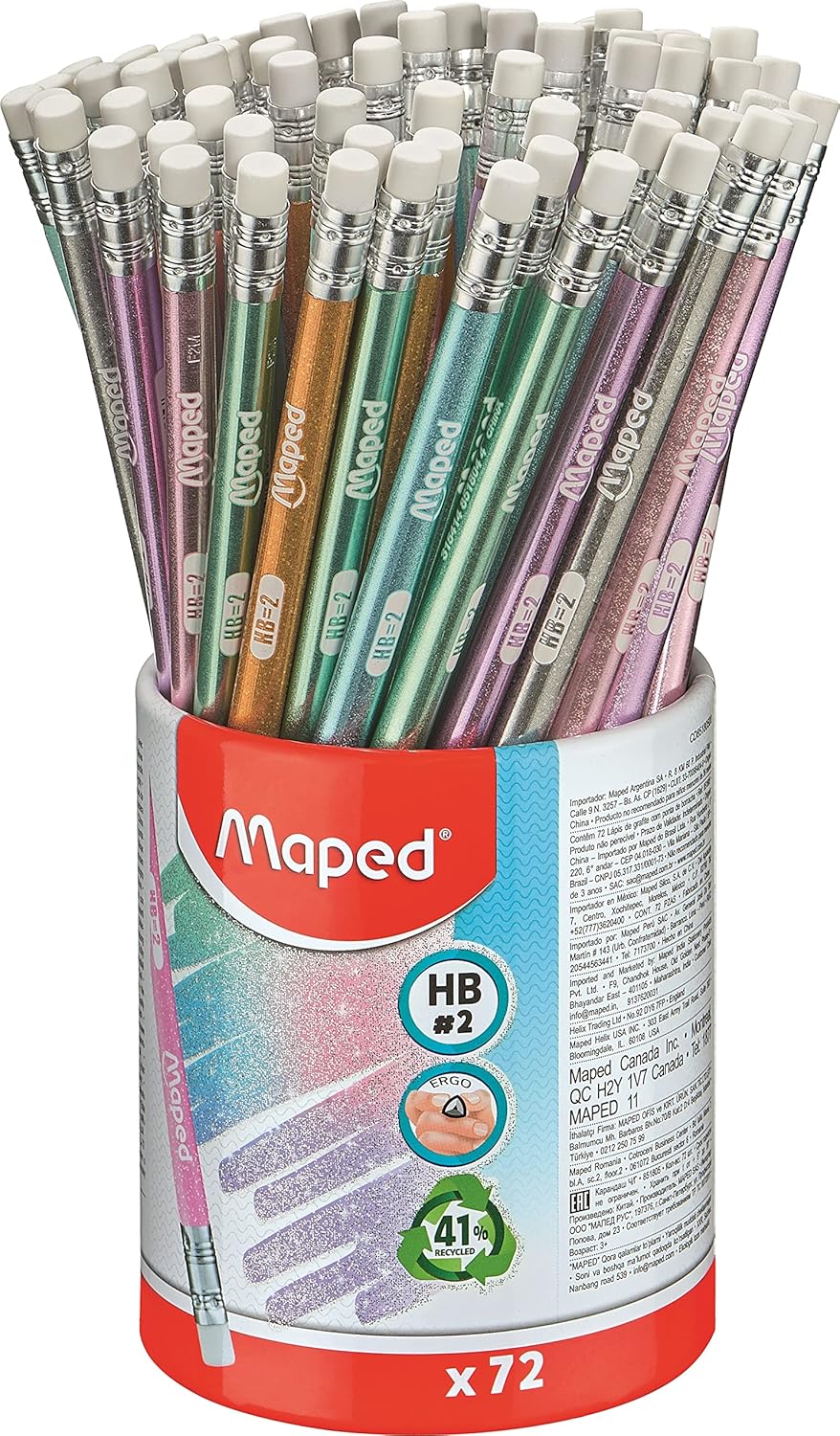 Maped Lápiz decoración purpurina