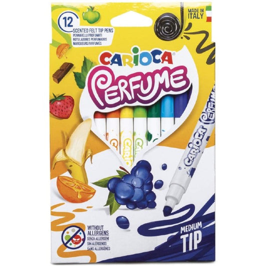 Carioca Pack 12 rotuladores con aroma