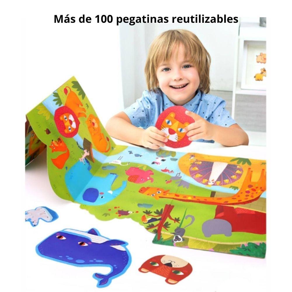 Jarmelo Pegatinas reutilizables Animales