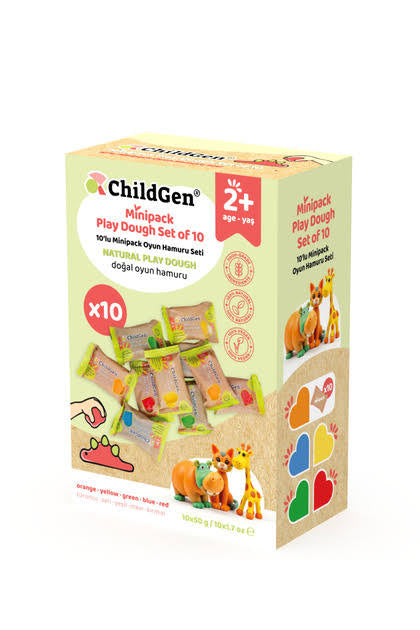 ChildGen Plastilina Minipack 10 Ud x 50gr.