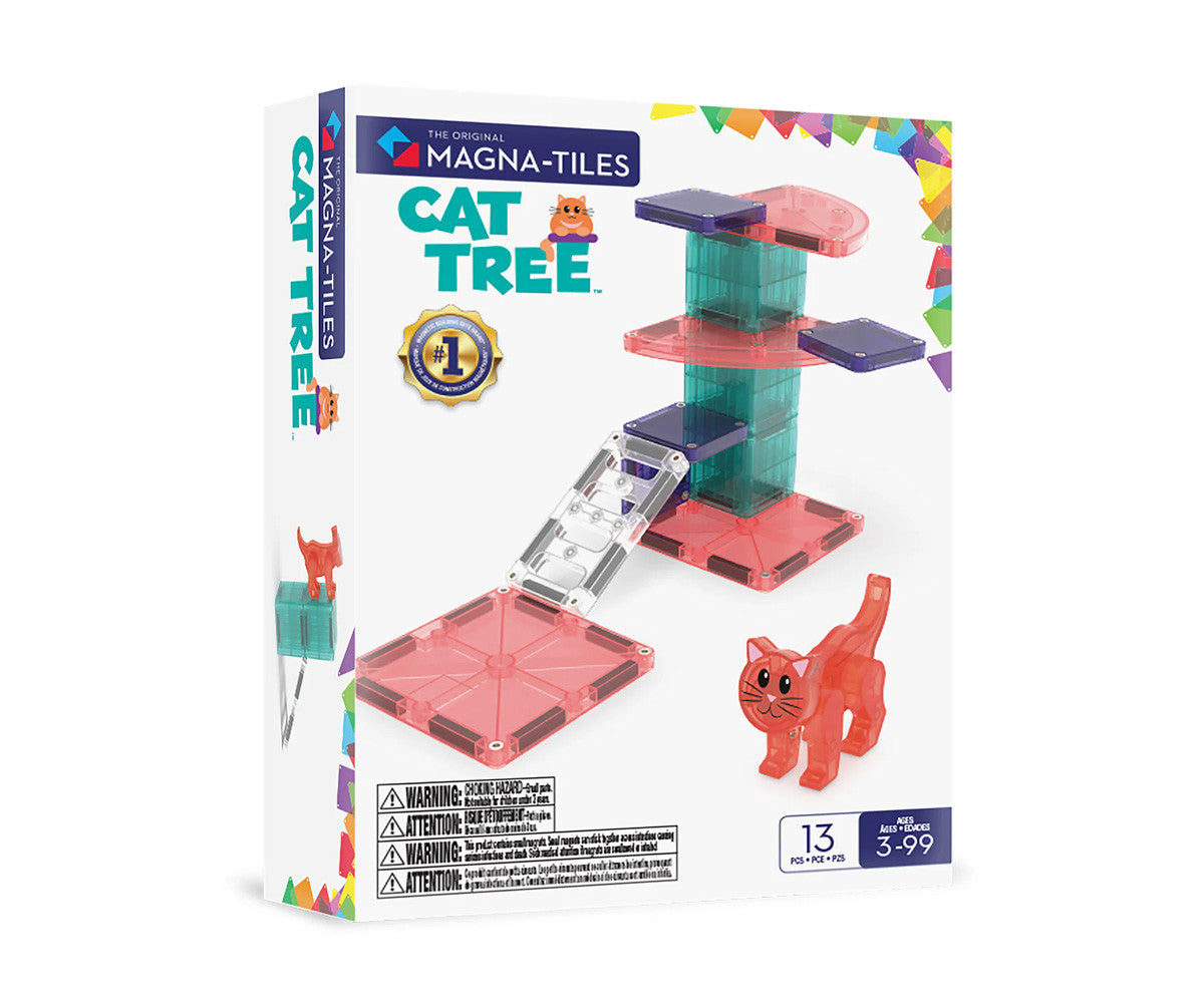 Magna-tiles Set construcción Cat Tree 13 piezas