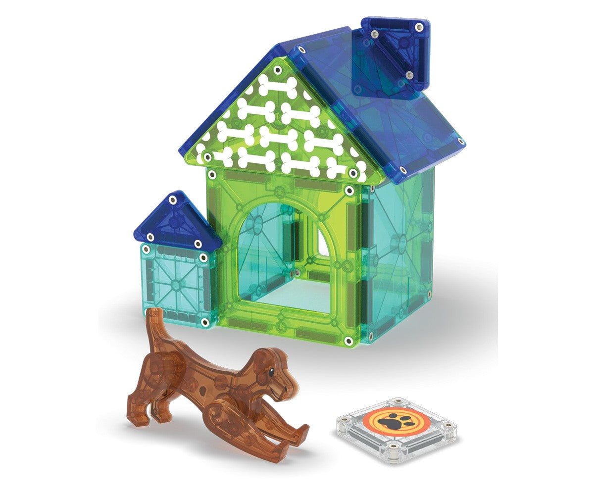 Magna-tiles Set construcción Dog House 13 piezas