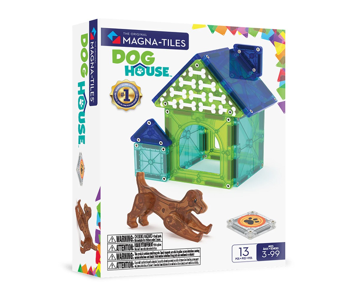 Magna-tiles Set construcción Dog House 13 piezas