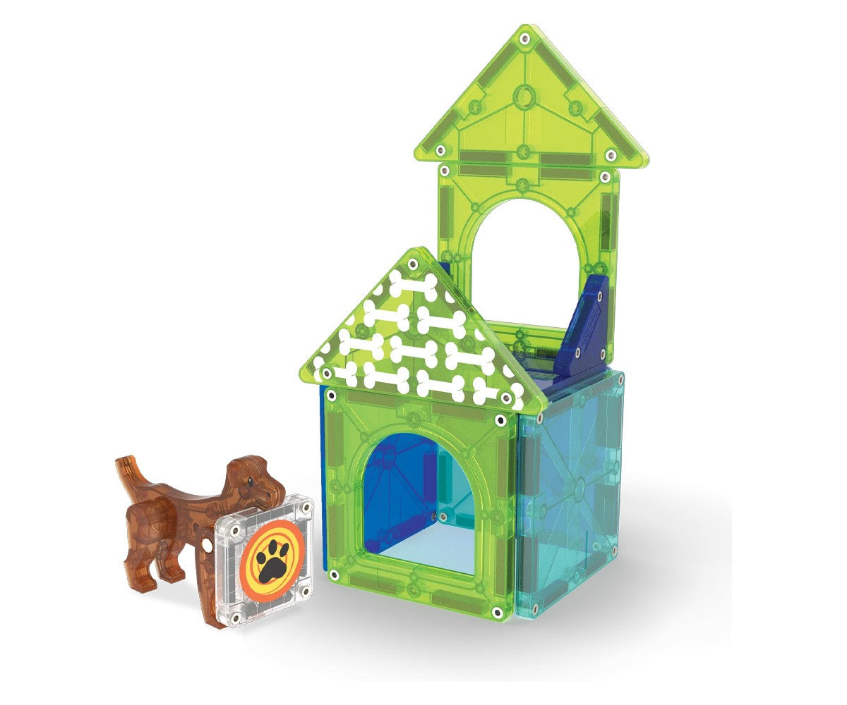 Magna-tiles Set construcción Dog House 13 piezas