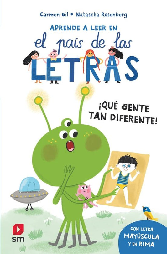 Aprende a leer en el país de las letras 9 ¡Qué gente tan diferente!