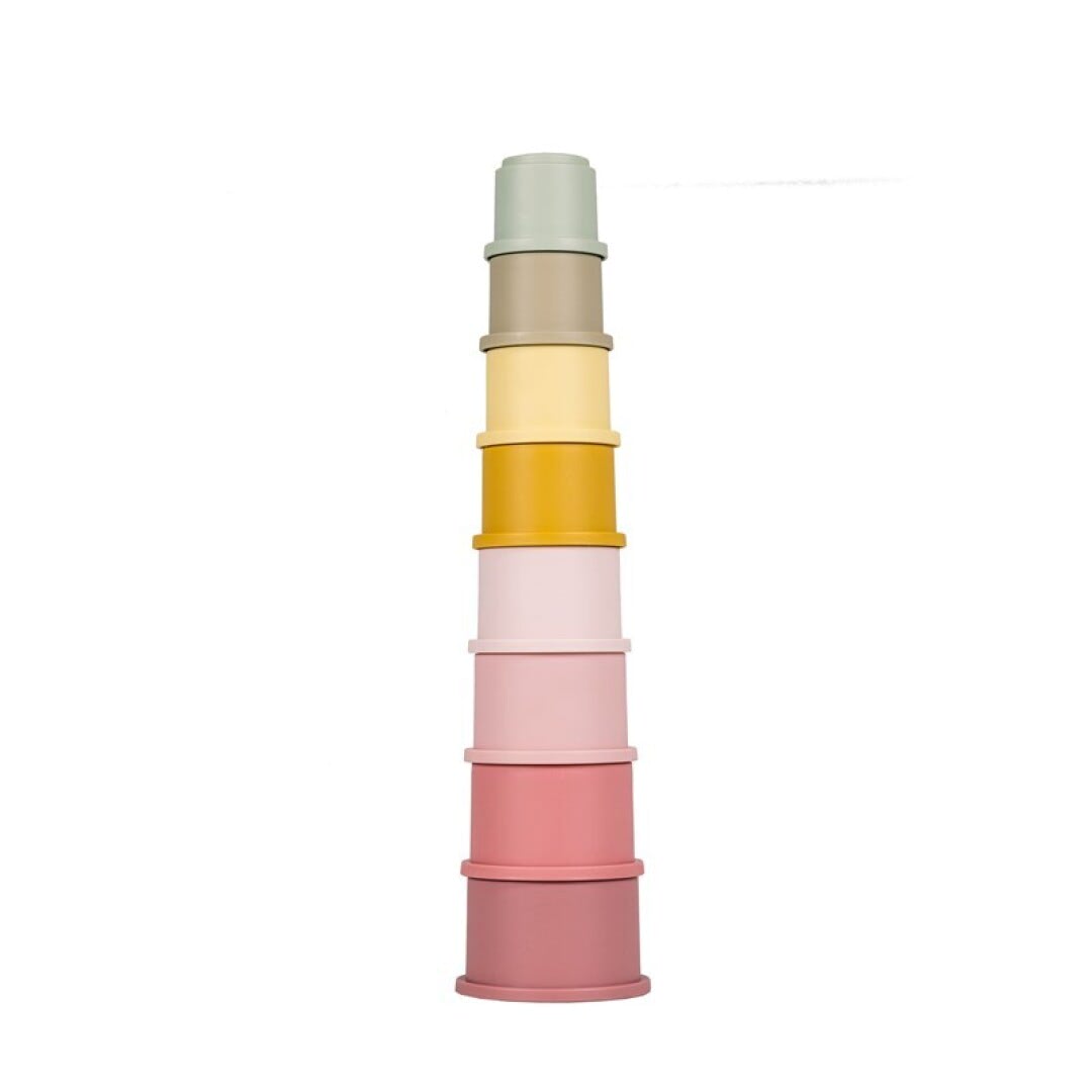 Little Dutch cubos Apilables Rosa
