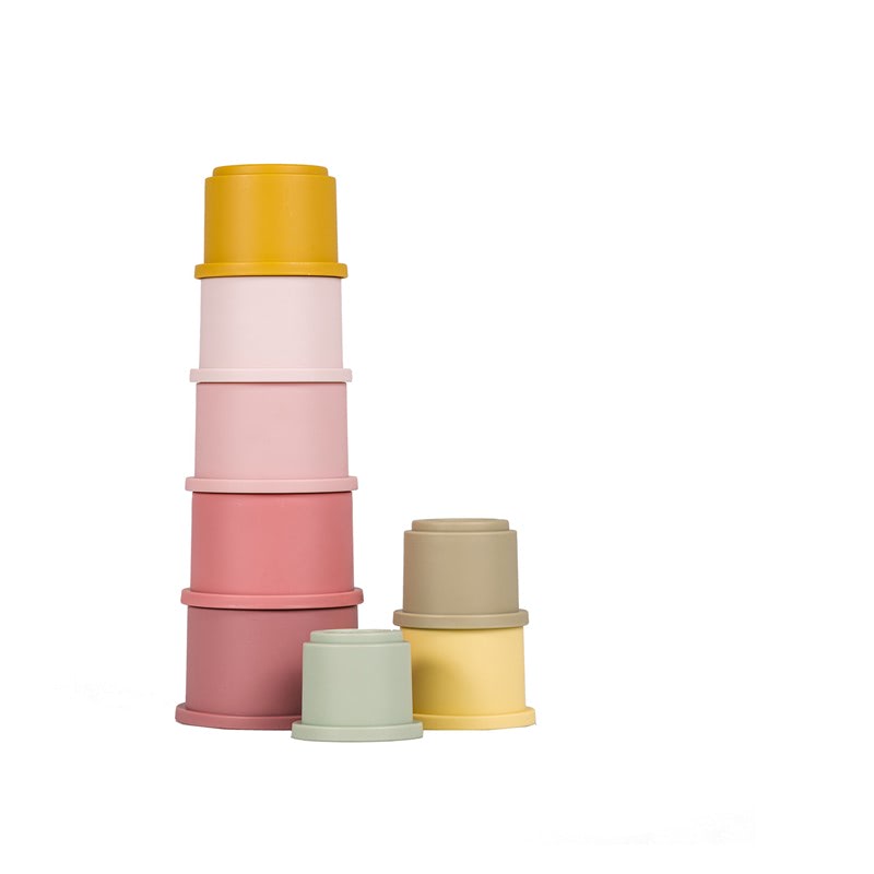Little Dutch cubos Apilables Rosa