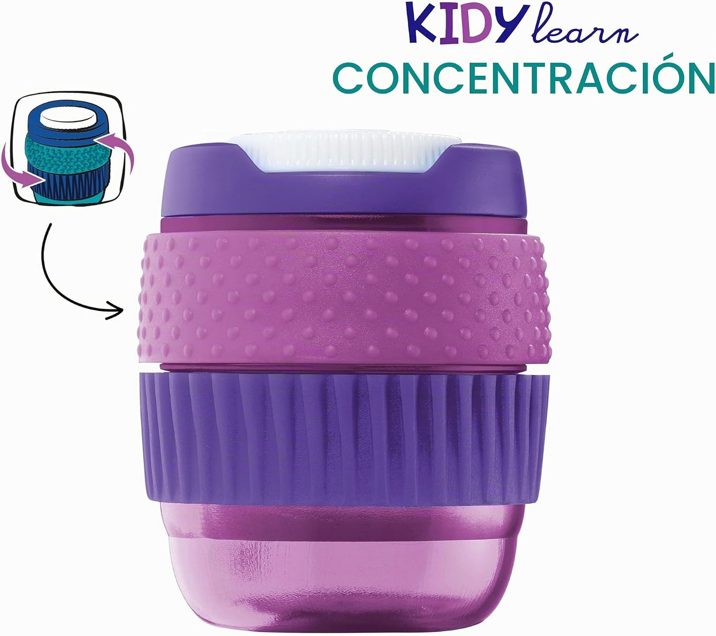 Maped kit Kidylearn concentración 4 piezas Violeta