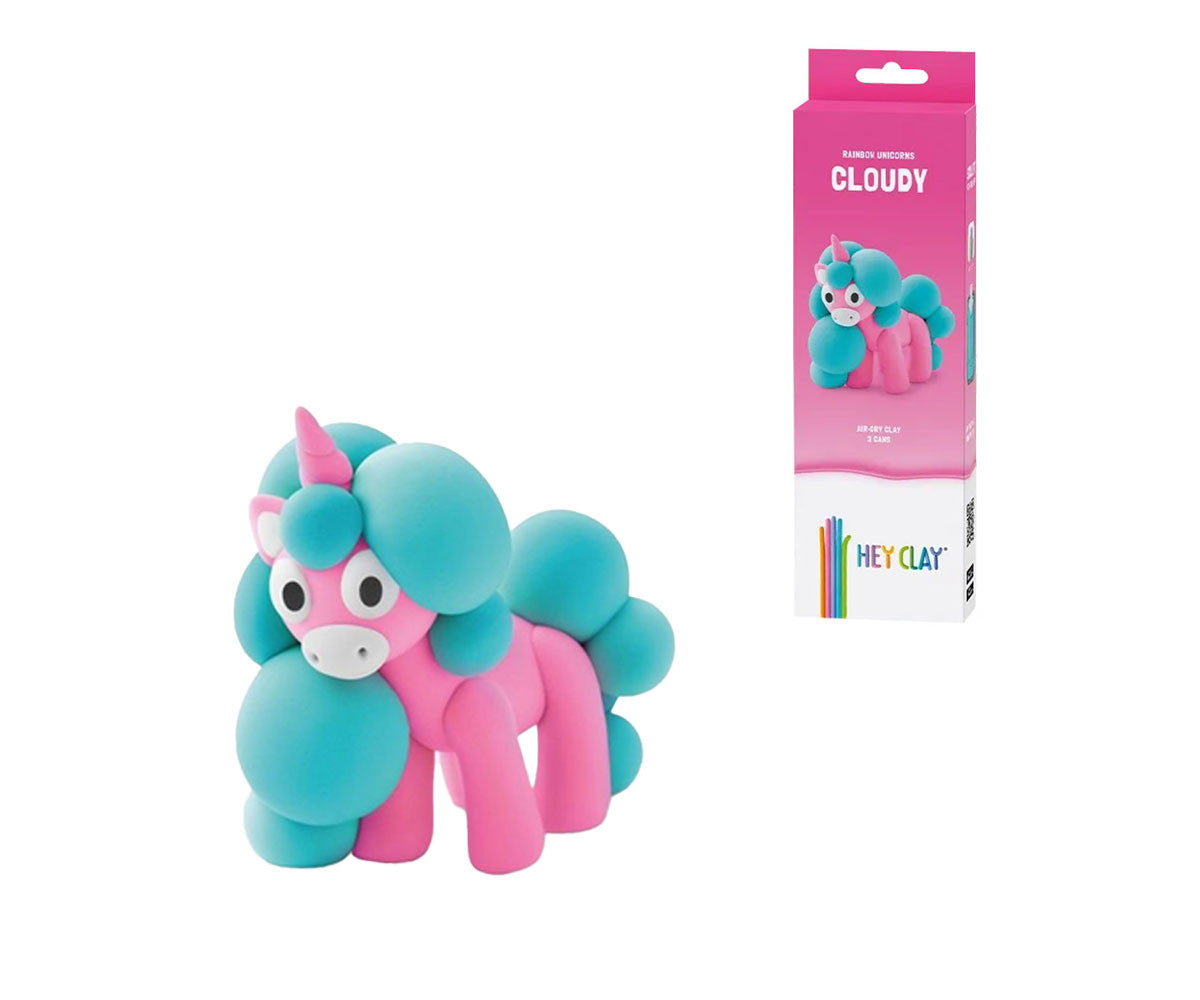 Hey Clay Pasta de moldear Unicornios Cloudy