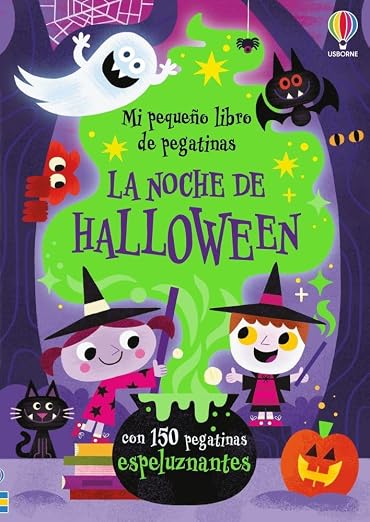 Mi pequeño libro de pegatinas La noche de Halloween