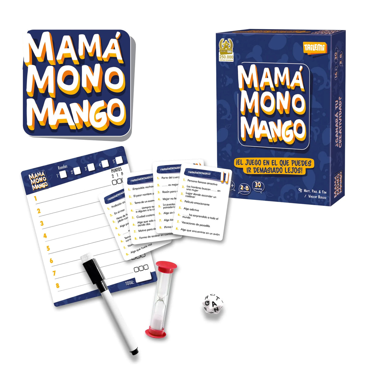 Mamá mono mango - Lúdilo