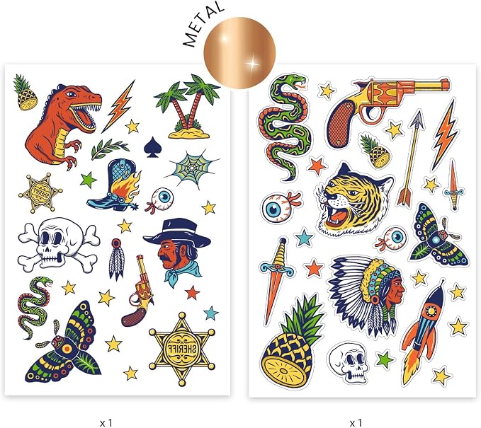 Djeco Tatuajes temporales Bang bang