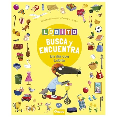 Busca y encuentra Un día con Lobito - Auzou