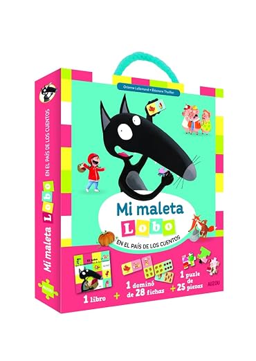 Mi maleta Lobo En el país de los cuentos - Auzou