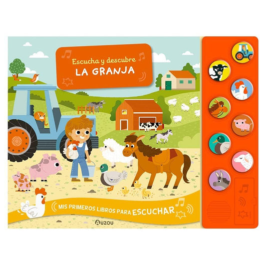 Escucha y descubre La granja -Auzou.