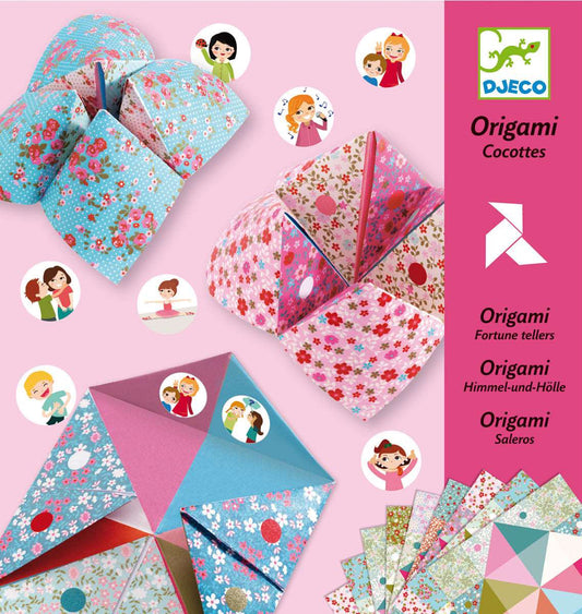 Djeco Origami Pico pico retos Rosa
