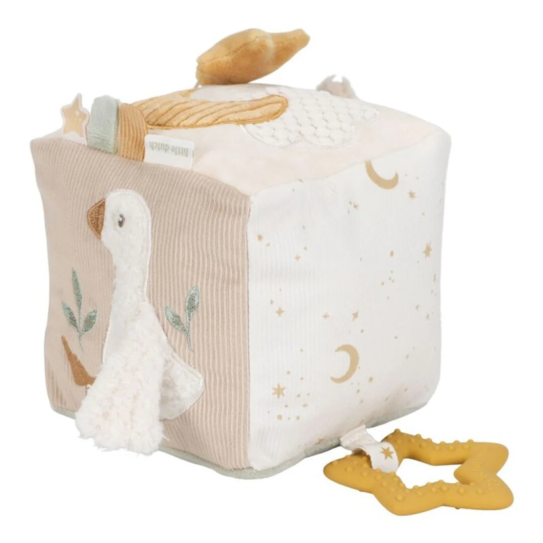 Little Dutch Cubo blandito actividades Newborn Naturals