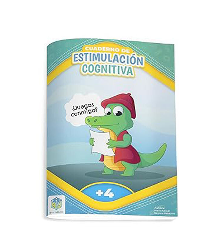Cuaderno estimulación cognitiva +4 Aula en juego.