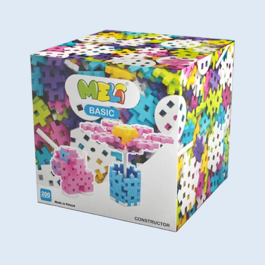 Meli Basic Constructor Pastel 200 piezas
