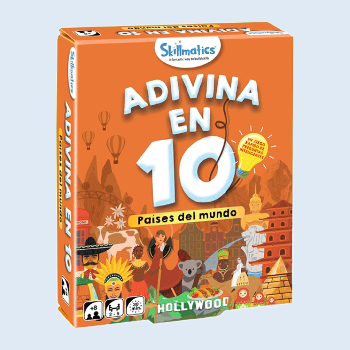 Ludilo Skillmatics Adivina en 10 Países del mundo